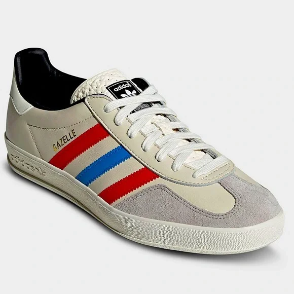 🇺🇸 ADIDAS GAZELLE INDOOR CHALK WHITE 🇺🇸 Sneakers